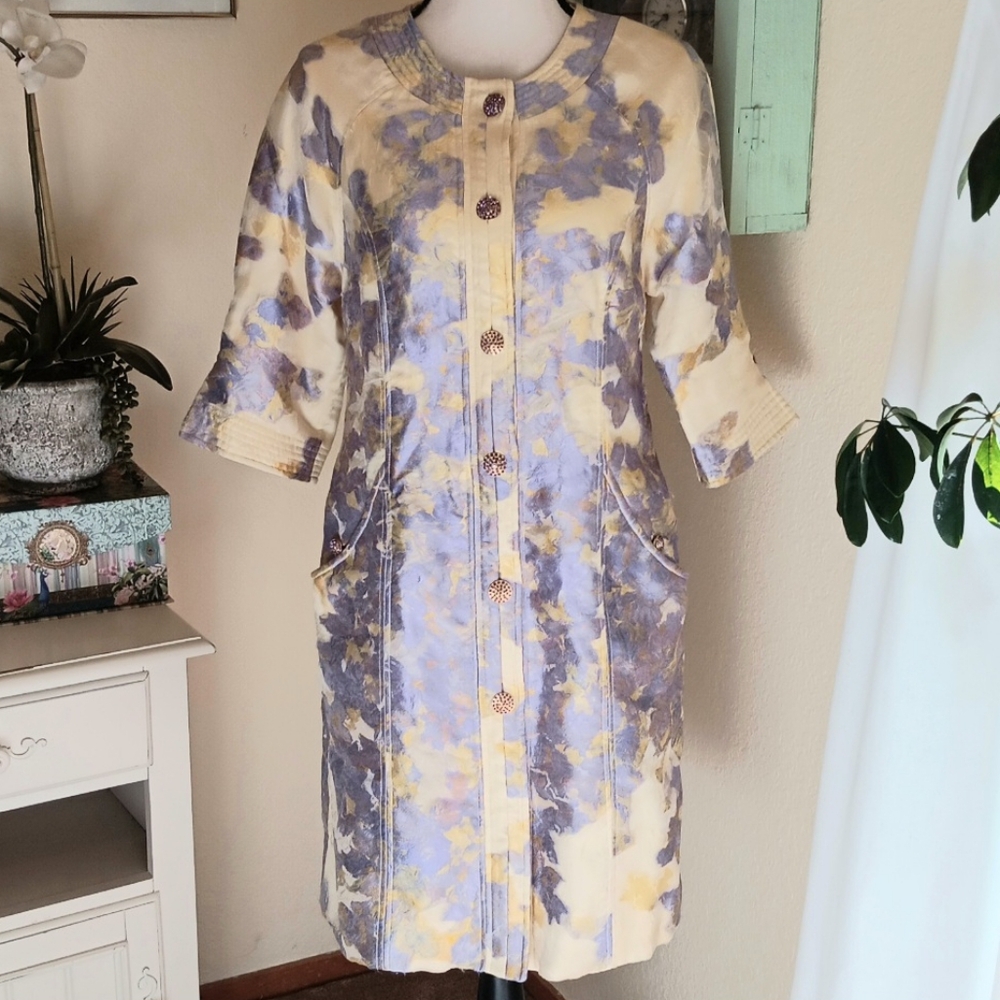 Vintage Azadeh Couture Designer Coat Dress/Jacket. Old Money. Elegant.